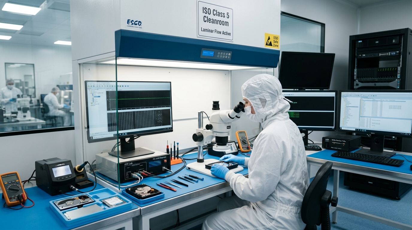 ISO Class 5 Cleanroom Facility